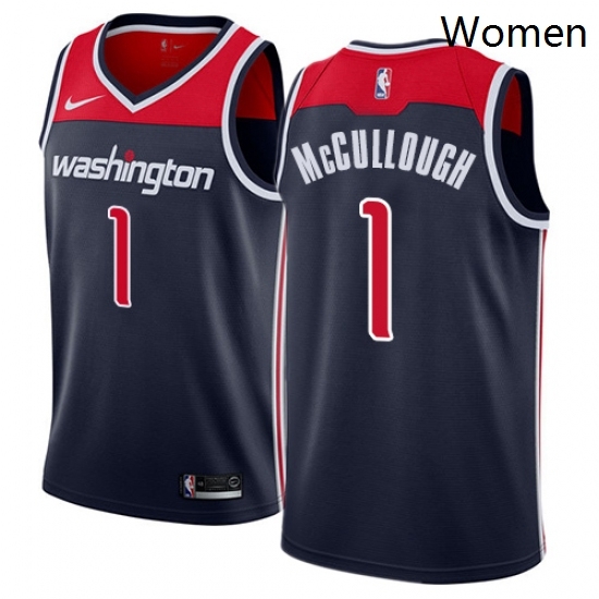 Womens Nike Washington Wizards 1 Chris McCullough Authentic Navy Blue NBA Jersey Statement Edition Womens Nike Washington Wizards 1 Chris McCullough Authentic Navy Blue NBA Jersey Statement Edition