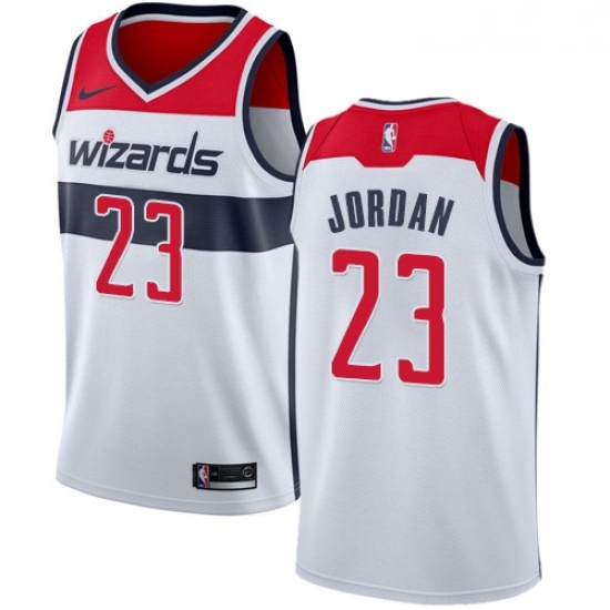 Womens Nike Washington Wizards 23 Michael Jordan Authentic White Home NBA Jersey Association Edition Womens Nike Washington Wizards 23 Michael Jordan Authentic White Home NBA Jersey Association Edition