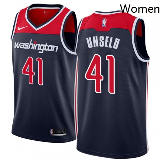 Womens Nike Washington Wizards 41 Wes Unseld Swingman Navy Blue NBA Jersey Statement Edition Womens Nike Washington Wizards 41 Wes Unseld Swingman Navy Blue NBA Jersey Statement Edition