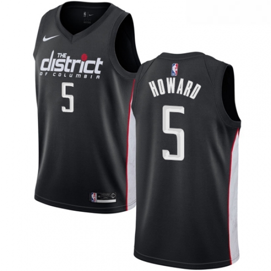 Womens Nike Washington Wizards 5 Juwan Howard Swingman Black NBA Jersey City Edition Womens Nike Washington Wizards 5 Juwan Howard Swingman Black NBA Jersey City Edition