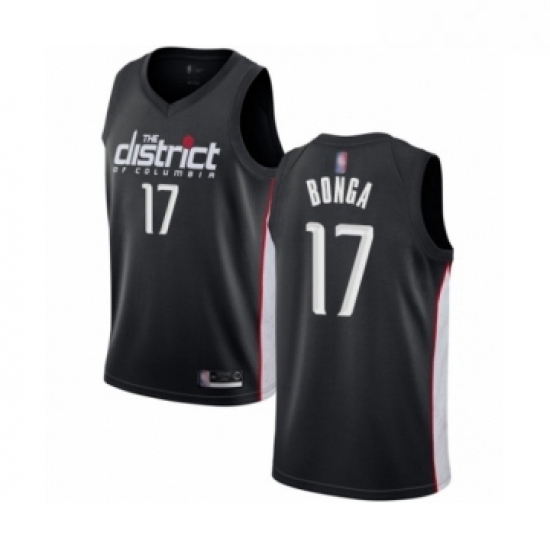 Womens Washington Wizards 17 Isaac Bonga Swingman Black Basketball Jersey City Edition Womens Washington Wizards 17 Isaac Bonga Swingman Black Basketball Jersey City Edition