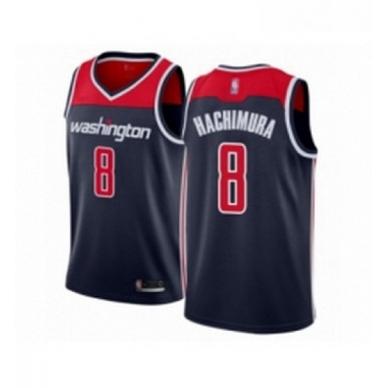 Womens Washington Wizards 8 Rui Hachimura Swingman Navy Blue Basketball Jersey Statement Edition Womens Washington Wizards 8 Rui Hachimura Swingman Navy Blue Basketball Jersey Statement Edition