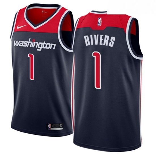 Youth Nike Washington Wizards 1 Austin Rivers Swingman Navy Blue NBA Jersey Statement Edition Youth Nike Washington Wizards 1 Austin Rivers Swingman Navy Blue NBA Jersey Statement Edition
