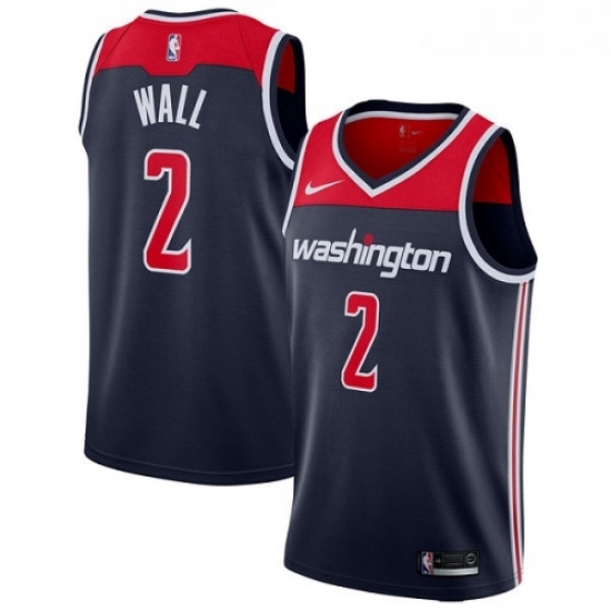 Youth Nike Washington Wizards 2 John Wall Authentic Navy Blue NBA Jersey Statement Edition Youth Nike Washington Wizards 2 John Wall Authentic Navy Blue NBA Jersey Statement Edition