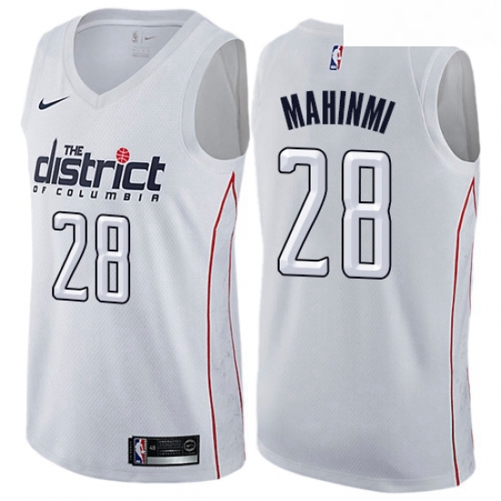 Youth Nike Washington Wizards 28 Ian Mahinmi Swingman White NBA Jersey City Edition Youth Nike Washington Wizards 28 Ian Mahinmi Swingman White NBA Jersey City Edition