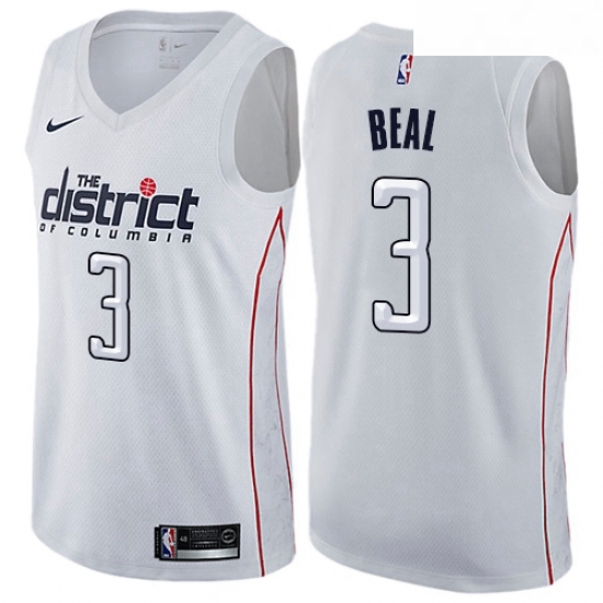 Youth Nike Washington Wizards 3 Bradley Beal Swingman White NBA Jersey City Edition Youth Nike Washington Wizards 3 Bradley Beal Swingman White NBA Jersey City Edition