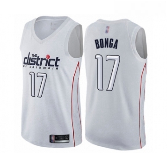 Youth Washington Wizards 17 Isaac Bonga Swingman White Basketball Jersey City Edition Youth Washington Wizards 17 Isaac Bonga Swingman White Basketball Jersey City Edition