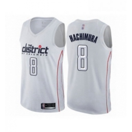 Youth Washington Wizards 8 Rui Hachimura Swingman White Basketball Jersey City Edition Youth Washington Wizards 8 Rui Hachimura Swingman White Basketball Jersey City Edition