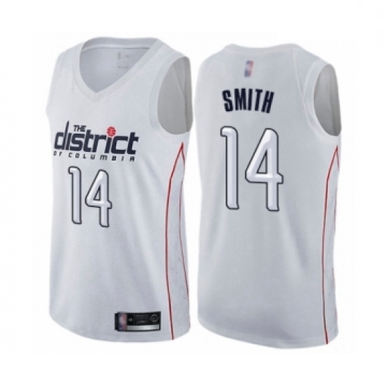Youth Washington Wizards Ish Smith Swingman White Basketball Jersey City Edition Youth Washington Wizards Ish Smith Swingman White Basketball Jersey City Edition