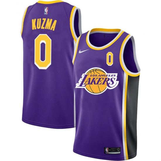 Lakers 0 Kyle Kuzma Purple 2020 2021 New City Edition Nike Swingman Jersey Lakers 0 Kyle Kuzma Purple 2020 2021 New City Edition Nike Swingman Jersey