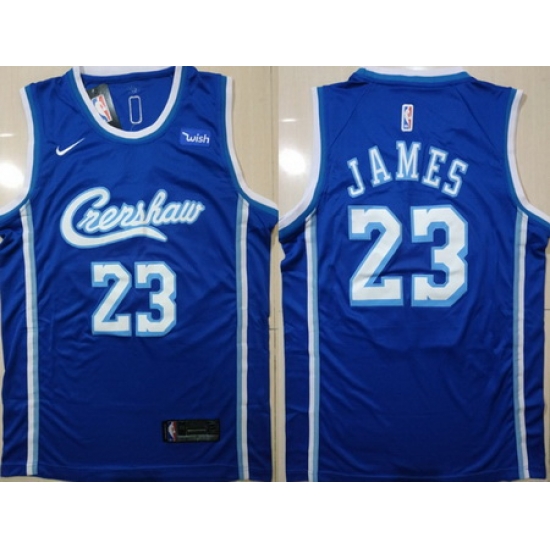 Lakers 23 Lebron James Blue Nike Swingman Jersey Lakers 23 Lebron James Blue Nike Swingman Jersey