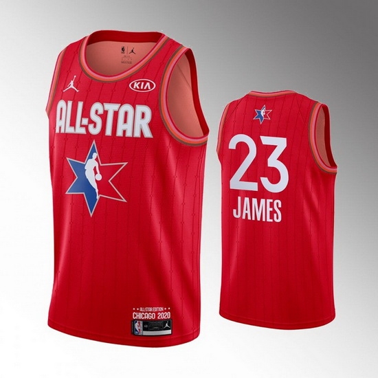 Lakers 23 Lebron James Red 2020 NBA All Star Jordan Brand Swingman Jersey Lakers 23 Lebron James Red 2020 NBA All Star Jordan Brand Swingman Jersey