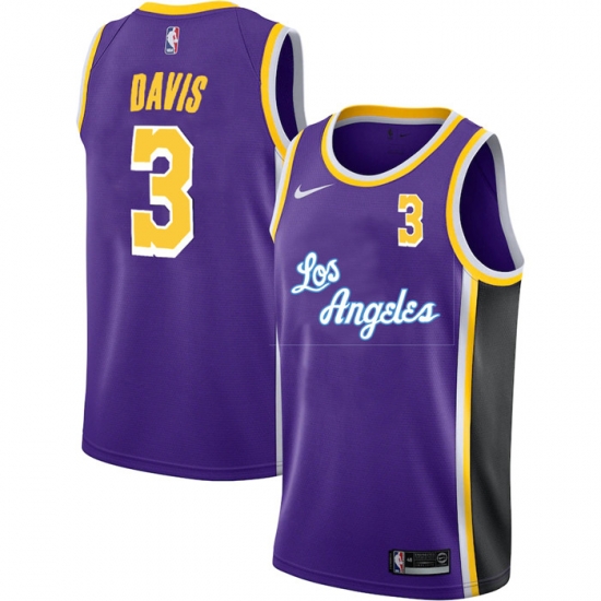 Lakers 3 Anthony Davis Purple 2020 2021 New City Edition Nike Swingman Jersey Lakers 3 Anthony Davis Purple 2020 2021 New City Edition Nike Swingman Jersey