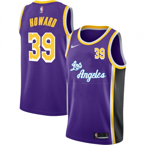 Lakers 39 Dwight Howard Purple 2020 2021 New City Edition Nike Swingman Jersey Lakers 39 Dwight Howard Purple 2020 2021 New City Edition Nike Swingman Jersey