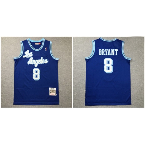 Lakers 8 Kobe Bryant Blue 1996 97 Hardwood Classics Jersey Lakers 8 Kobe Bryant Blue 1996 97 Hardwood Classics Jersey