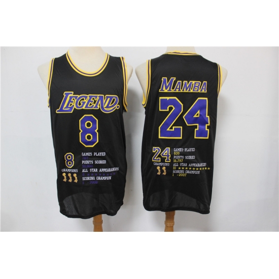 Los Angeles Lakers 8 2624 Kobe Bryant Black Nike Mamba Swingman Fashion Jersey Los Angeles Lakers 8 2624 Kobe Bryant Black Nike Mamba Swingman Fashion Jersey