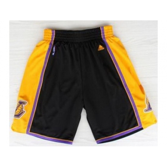 Los Angeles Lakers Black Revolution 30 Swingman NBA Shorts 2013 New Style Los Angeles Lakers Black Revolution 30 Swingman NBA Shorts 2013 New Style