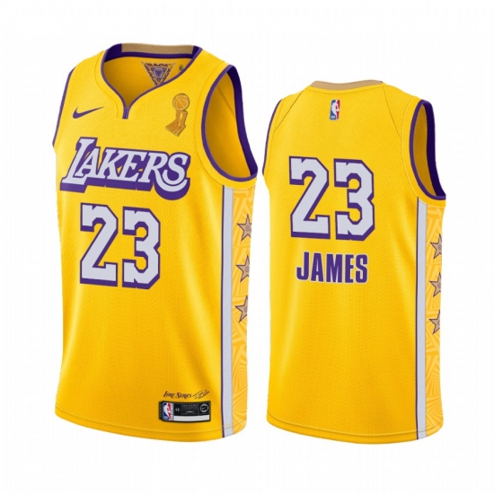 Los Angeles Lakers LeBron James 2020 NBA Finals Champions Jersey Gold Social justice Los Angeles Lakers LeBron James 2020 NBA Finals Champions Jersey Gold Social justice