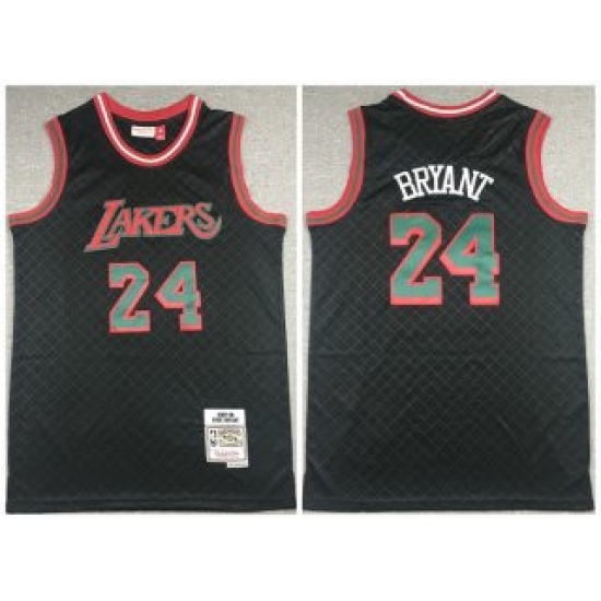 Men Black Los Angeles Lakers 24 Kobe Bryant 2007 08 Mitchell 26 Ness Hardwood Classics Stitched Jersey Men Black Los Angeles Lakers 24 Kobe Bryant 2007 08 Mitchell 26 Ness Hardwood Classics Stitched Jersey