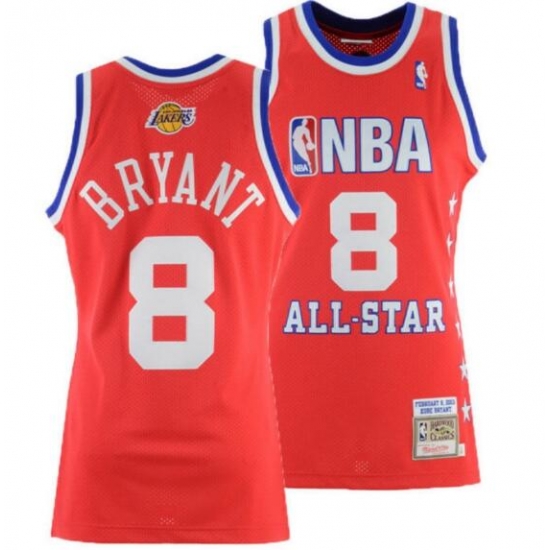 Men Lakers 8 Kobe Bryant Orange All Star Jersey Men Lakers 8 Kobe Bryant Orange All Star Jersey