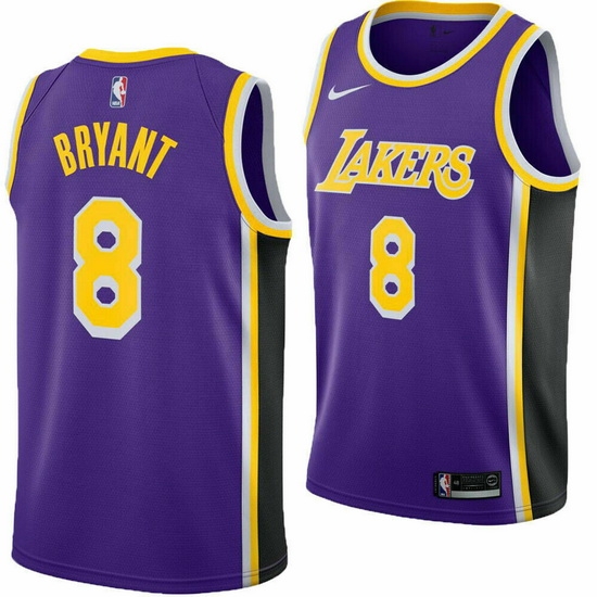 Men Lakers 8 Kobe Bryant Purple Nike Swingman Jersey Men Lakers 8 Kobe Bryant Purple Nike Swingman Jersey