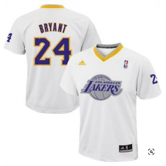 Men Lakers Kobe Bryant #24 2013 Christmas Day White Jersey Men Lakers Kobe Bryant #24 2013 Christmas Day White Jersey