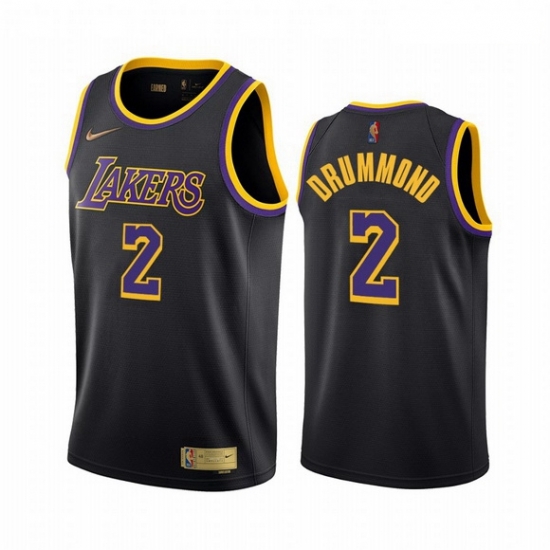 Men Los Angeles Lakers 2 Andre Drummond Black NBA Swingman 2020 21 Earned Edition Jersey Men Los Angeles Lakers 2 Andre Drummond Black NBA Swingman 2020 21 Earned Edition Jersey