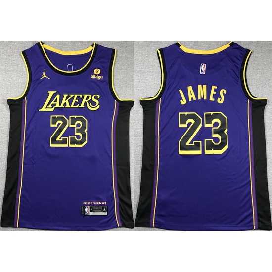 Men Los Angeles Lakers 23 LeBron James Purple Stitched Basketball Jersey Men Los Angeles Lakers 23 LeBron James Purple Stitched Basketball Jersey