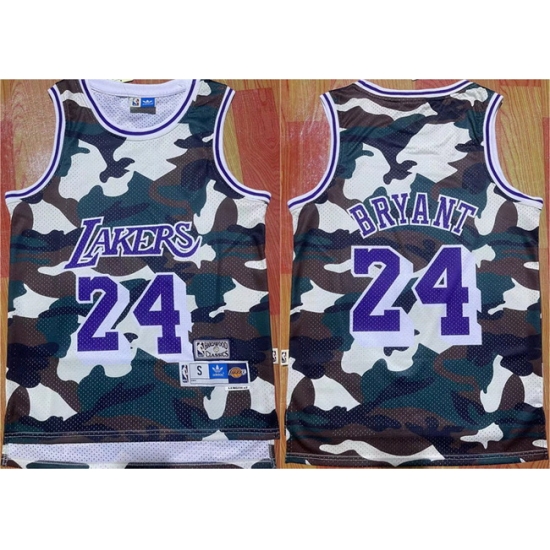 Men Los Angeles Lakers 24 Kobe Bryant Camo Throwback Basketball Jersey Men Los Angeles Lakers 24 Kobe Bryant Camo Throwback Basketball Jersey