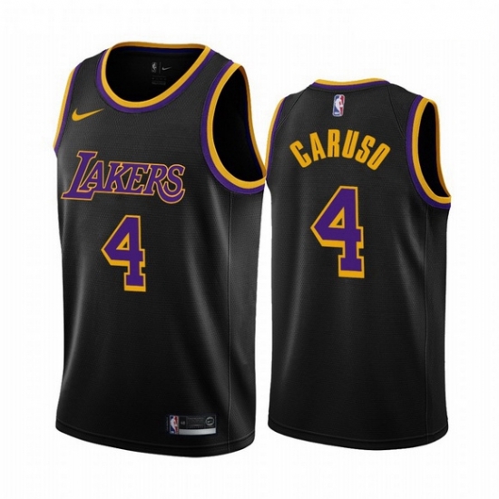 Men Los Angeles Lakers 4 Alex Caruso Black NBA Swingman 2020 21 Earned Edition Jersey Men Los Angeles Lakers 4 Alex Caruso Black NBA Swingman 2020 21 Earned Edition Jersey