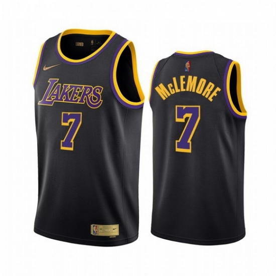 Men Los Angeles Lakers 7 Ben McLemore Black NBA Swingman 2020 21 Earned Edition Jersey Men Los Angeles Lakers 7 Ben McLemore Black NBA Swingman 2020 21 Earned Edition Jersey