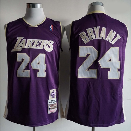 Men Los Angeles Lakers Kobe Bryant 24 Mitchell Ness Rice Purple NBA Jersey Men Los Angeles Lakers Kobe Bryant 24 Mitchell Ness Rice Purple NBA Jersey