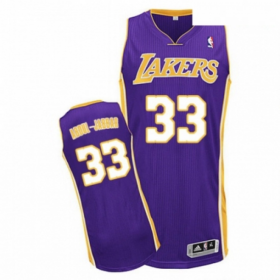 Mens Adidas Los Angeles Lakers 33 Abdul Jabbar Authentic Purple Road NBA Jersey Mens Adidas Los Angeles Lakers 33 Abdul Jabbar Authentic Purple Road NBA Jersey