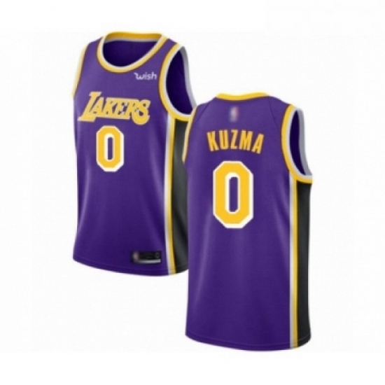 Mens Los Angeles Lakers 0 Kyle Kuzma Authentic Purple Basketball Jerseys Icon Edition Mens Los Angeles Lakers 0 Kyle Kuzma Authentic Purple Basketball Jerseys Icon Edition