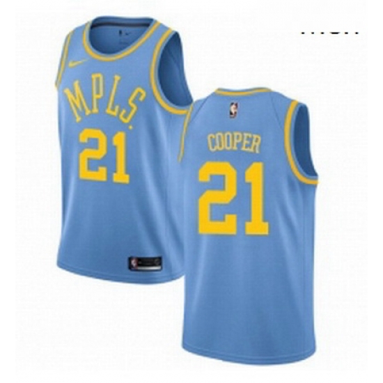 Mens Nike Los Angeles Lakers 21 Michael Cooper Swingman Blue Hardwood Classics NBA Jersey Mens Nike Los Angeles Lakers 21 Michael Cooper Swingman Blue Hardwood Classics NBA Jersey
