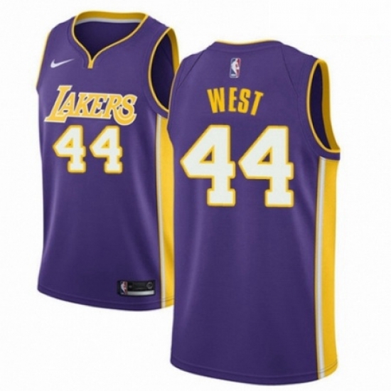 Mens Nike Los Angeles Lakers 44 Jerry West Authentic Purple NBA Jersey Icon Edition Mens Nike Los Angeles Lakers 44 Jerry West Authentic Purple NBA Jersey Icon Edition