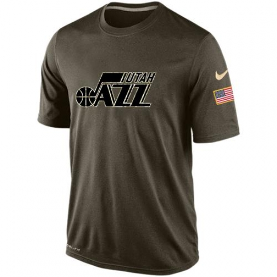 Mens Utah Jazz Salute To Service Nike Dri FIT T Shirt Mens Utah Jazz Salute To Service Nike Dri FIT T Shirt