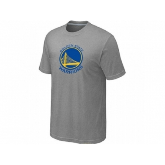 NBA Golden State Warriors Big & Tall Primary Logo L.Grey T-Shirt NBA Golden State Warriors Big & Tall Primary Logo L.Grey T-Shirt