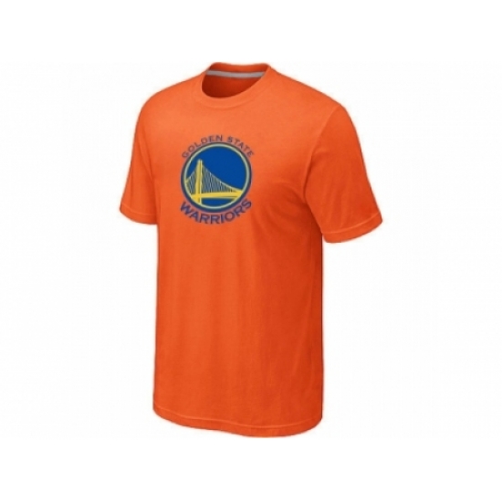 NBA Golden State Warriors Big & Tall Primary Logo Orange T-Shirt NBA Golden State Warriors Big & Tall Primary Logo Orange T-Shirt