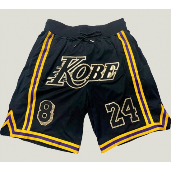 NBA Lakers black Kobe Shorts NBA Lakers black Kobe Shorts