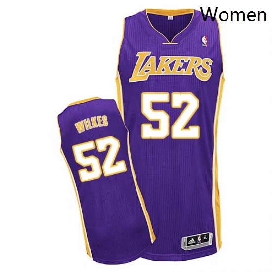 Womens Adidas Los Angeles Lakers 52 Jamaal Wilkes Authentic Purple Road NBA Jersey Womens Adidas Los Angeles Lakers 52 Jamaal Wilkes Authentic Purple Road NBA Jersey