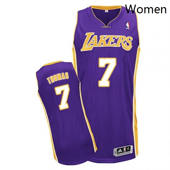 Womens Adidas Los Angeles Lakers 7 Isaiah Thomas Authentic Purple Road NBA Jersey Womens Adidas Los Angeles Lakers 7 Isaiah Thomas Authentic Purple Road NBA Jersey