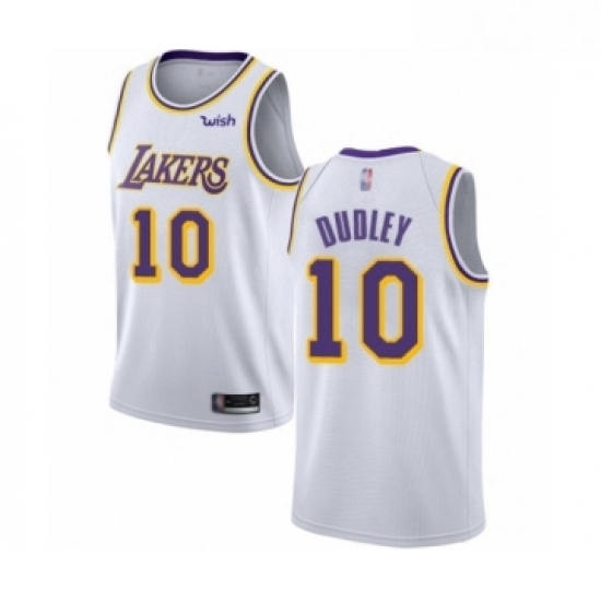 Womens Los Angeles Lakers 10 Jared Dudley Authentic White Basketball Jersey Association Edition Womens Los Angeles Lakers 10 Jared Dudley Authentic White Basketball Jersey Association Edition