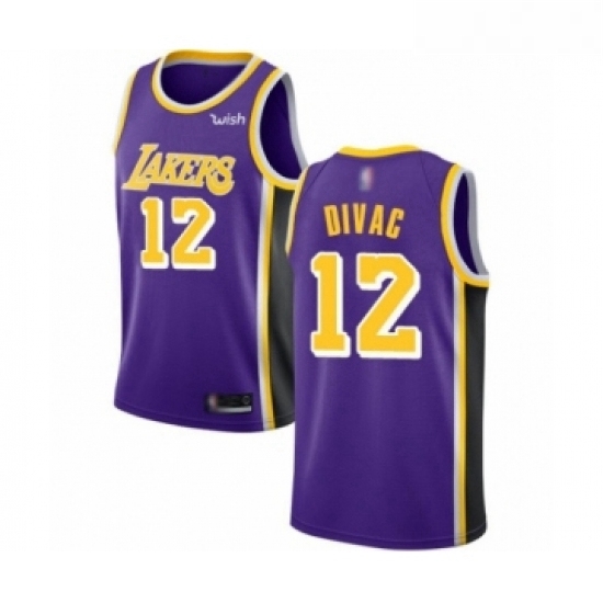 Womens Los Angeles Lakers 12 Vlade Divac Authentic Purple Basketball Jerseys Icon Edition Womens Los Angeles Lakers 12 Vlade Divac Authentic Purple Basketball Jerseys Icon Edition