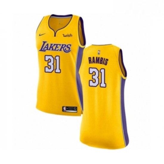 Womens Los Angeles Lakers 31 Kurt Rambis Authentic Gold Home Basketball Jersey Icon Edition Womens Los Angeles Lakers 31 Kurt Rambis Authentic Gold Home Basketball Jersey Icon Edition
