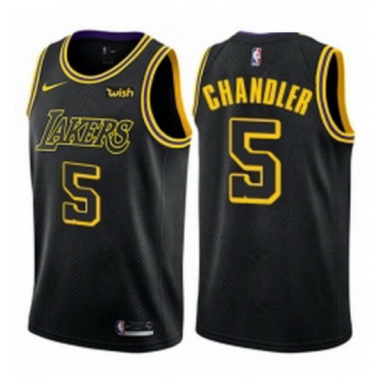 Womens Nike Los Angeles Lakers 5 Tyson Chandler Swingman Black NBA Jersey City Edition Womens Nike Los Angeles Lakers 5 Tyson Chandler Swingman Black NBA Jersey City Edition