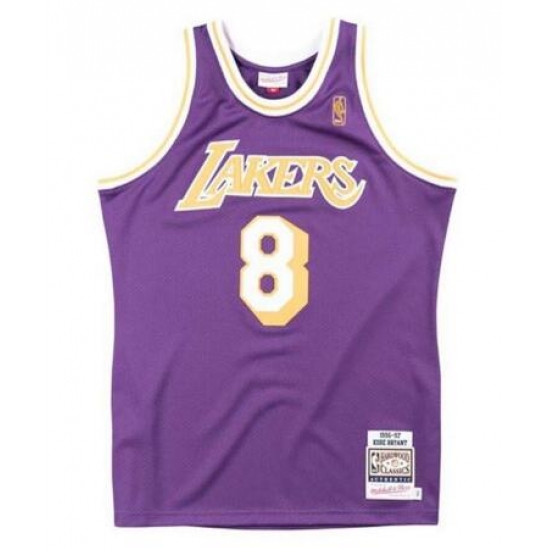 Lakers Kobe Bryant #8 Purple Throwback Toddler Jersey Lakers Kobe Bryant #8 Purple Throwback Toddler Jersey