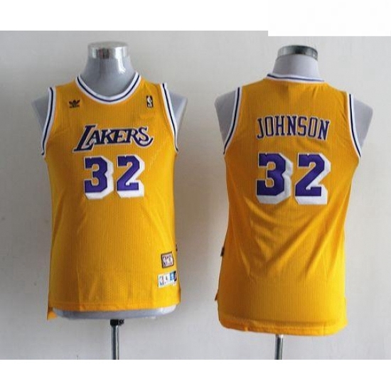 Youth Adidas Los Angeles Lakers 32 Magic Johnson Swingman Gold Throwback NBA Jersey Youth Adidas Los Angeles Lakers 32 Magic Johnson Swingman Gold Throwback NBA Jersey