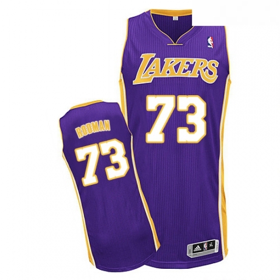 Youth Adidas Los Angeles Lakers 73 Dennis Rodman Authentic Purple Road NBA Jersey Youth Adidas Los Angeles Lakers 73 Dennis Rodman Authentic Purple Road NBA Jersey