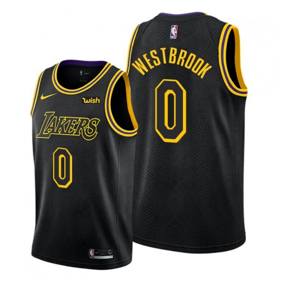 Youth Lakers Russell Westbrook 2021 trade black mamba inspired jersey Youth Lakers Russell Westbrook 2021 trade black mamba inspired jersey